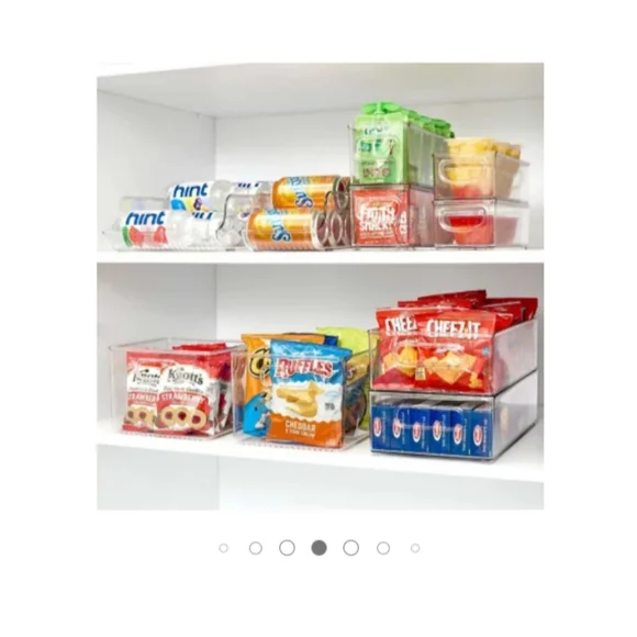 I'Design fridge and freezer storage bin 10 piece set